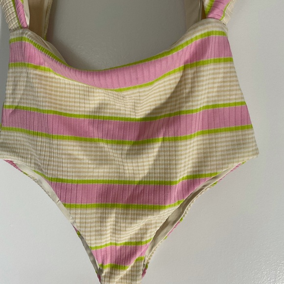 L*space Striped Kylie One Piece Swimsuit size S - Picture 7 of 11